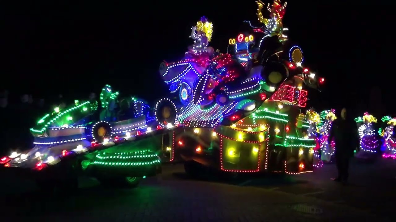 Verlichte carnaval optocht Lemelerveld 2024