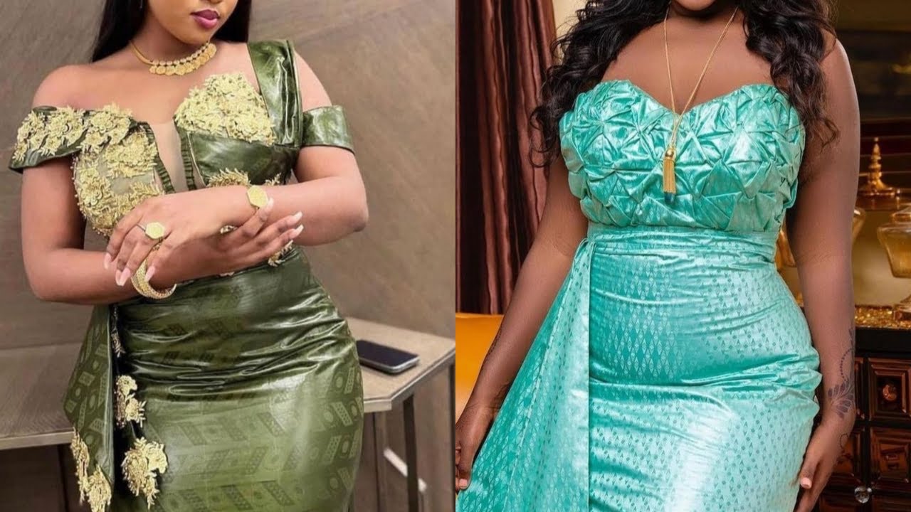 Latest Senegalese/Malian Bazin Richie, Robe Styles || Stunning Bazin Getzner Dresses For Ladies