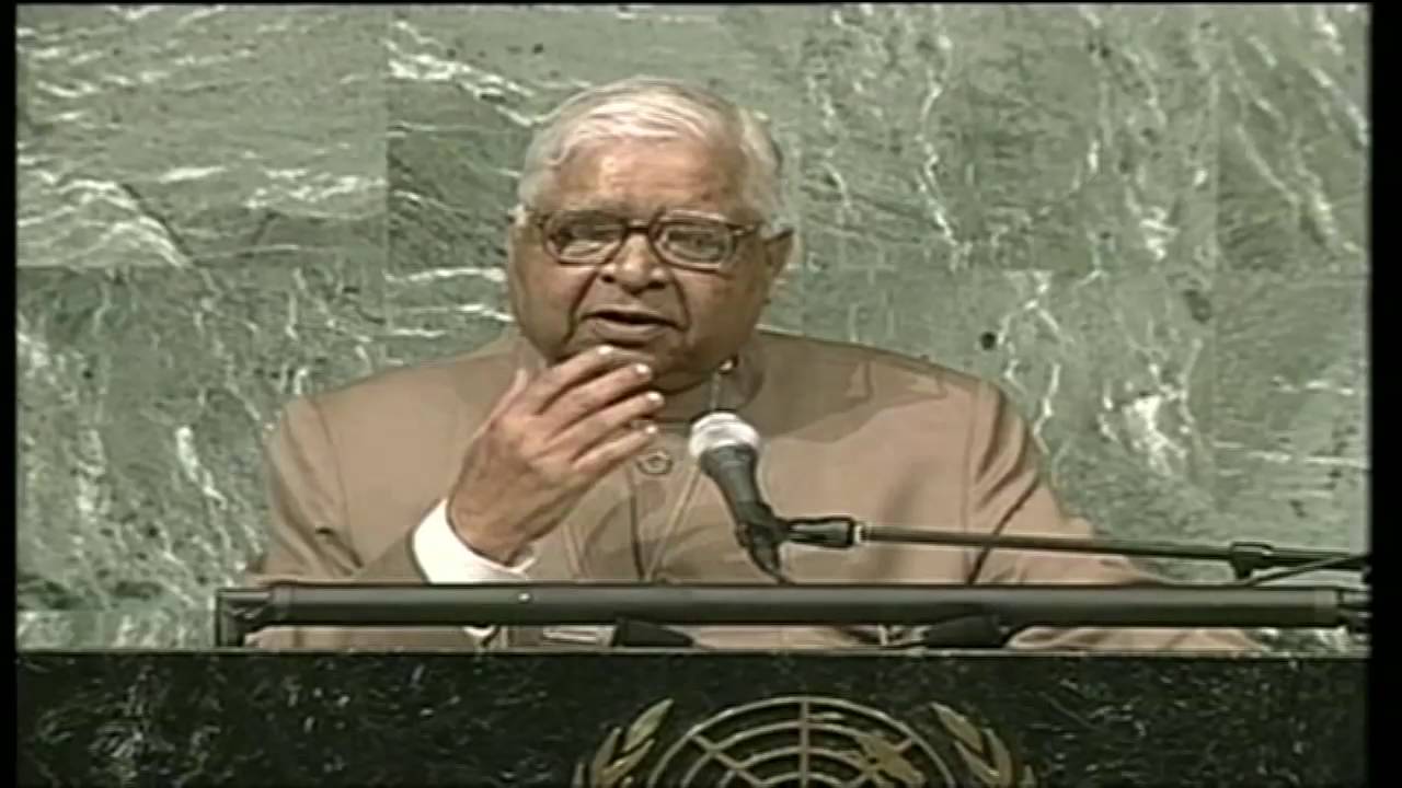 Acharya S.N. Goenka addresses the United Nations (English)