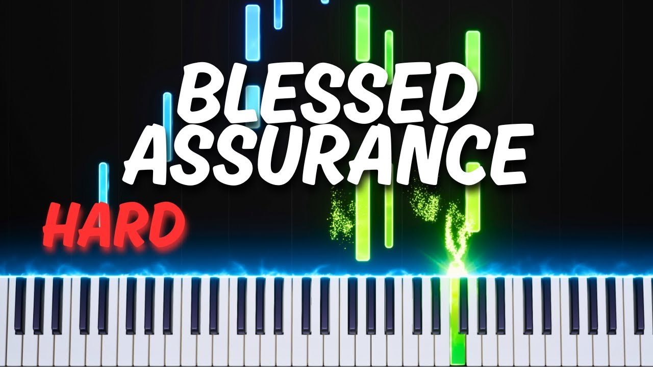 Blessed Assurance | HARD PIANO TUTORIAL by Synthly