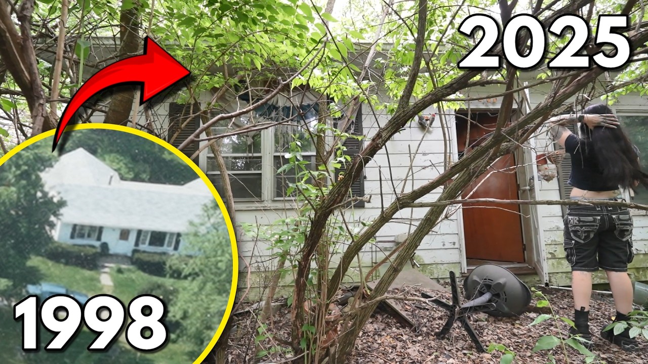 Exploring Abandoned Roadside House w/ Memories Left Inside - VEHICLES LEFT BEHIND!