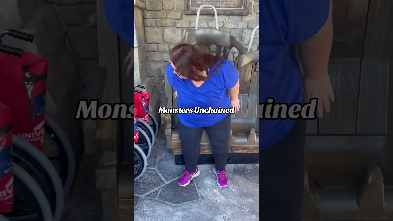 Epic Universe Test Seats! #travelagent #epicuniverse #testseats #plussize #universal #themepark
