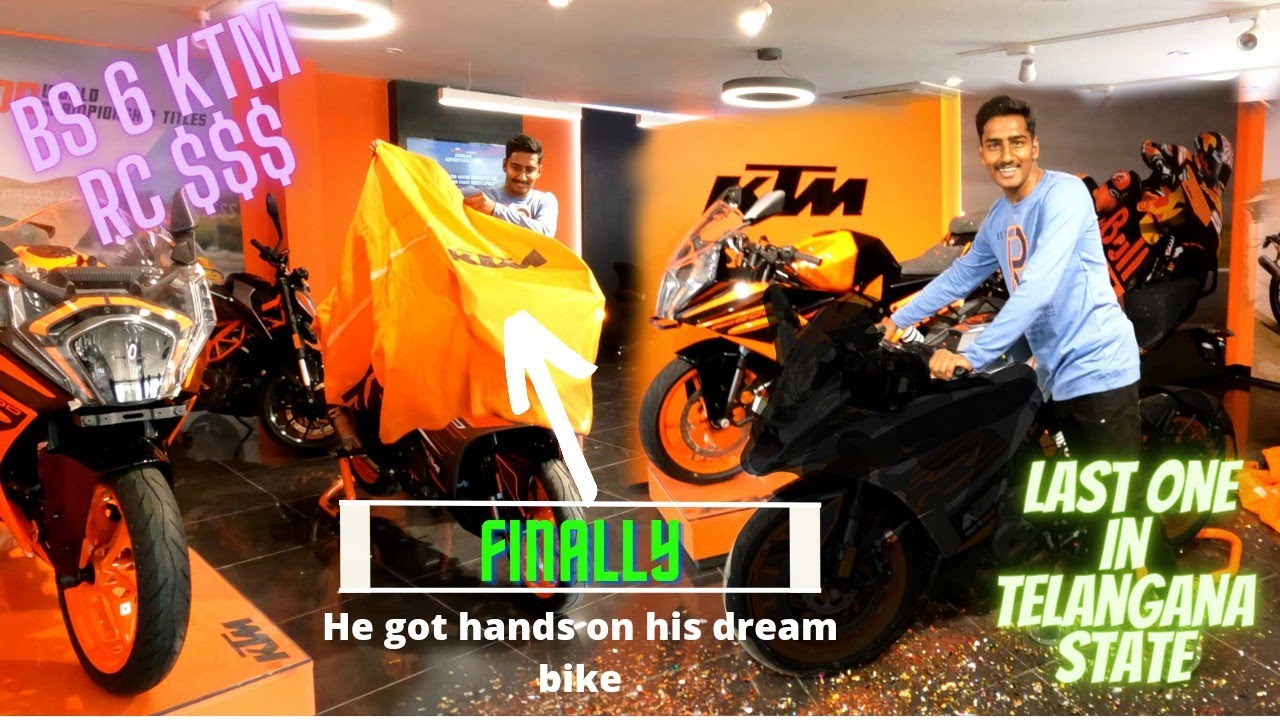 Taking delivery of his dream bike || last one | Telugu | 4MU ||
