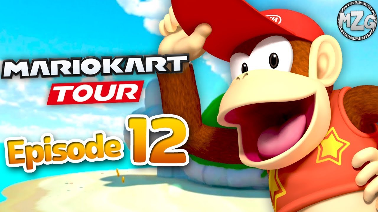 Mario Kart Tour Gameplay Walkthrough Part 12 - Diddy Kong Cup! New York Tour!