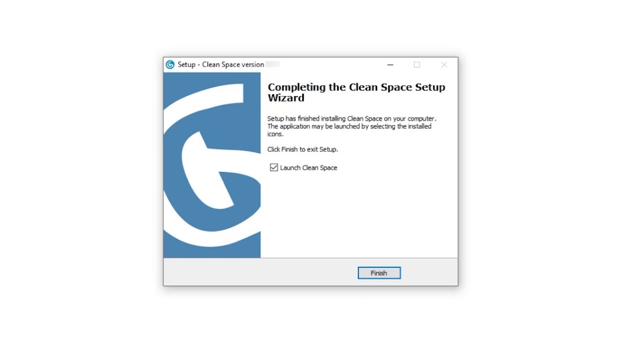 Tutorial Install Clean Space