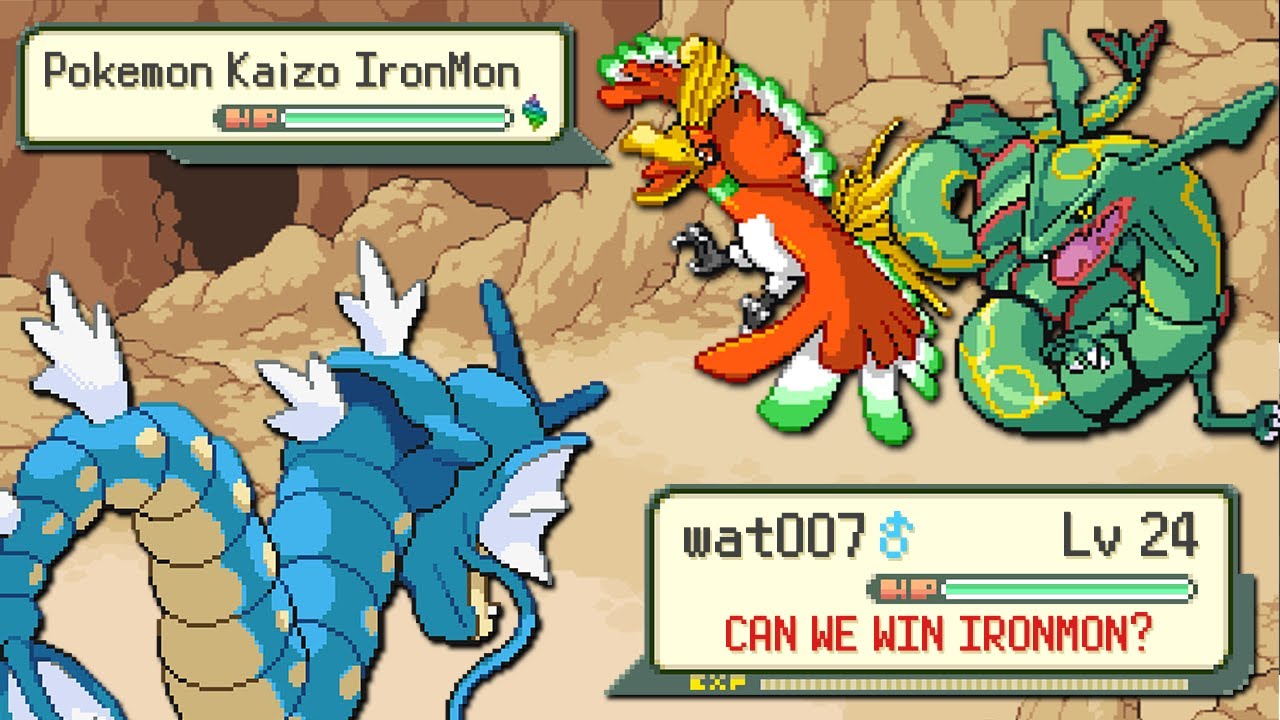 Pokémon Fire Red Ironmon KAIZO! Generation 1 - 9 Pokemon, Pokemon Faints = RUN OVER