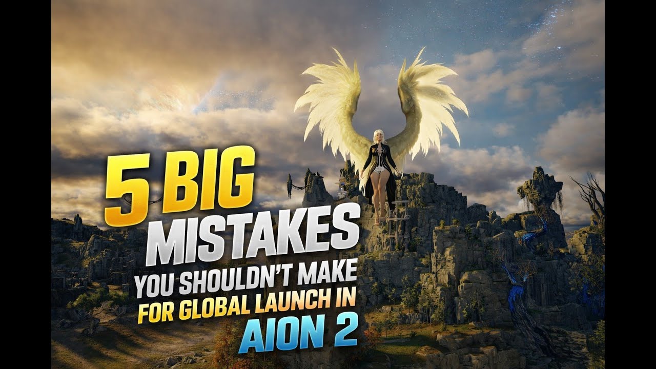 Aion 2 - 5 Mistakes to avoid early-mid game for global launch