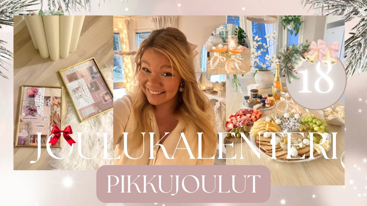 JOULUKALENTERI 19 | PIKKUJOULUT BRING A BOARD TEEMALLA ✨💗