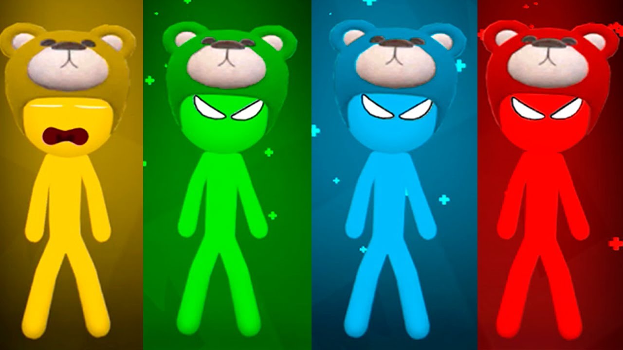Stickman Funny Minigames - Stickman Party 1 2 3 4 Gameplay Player 2023 IOS