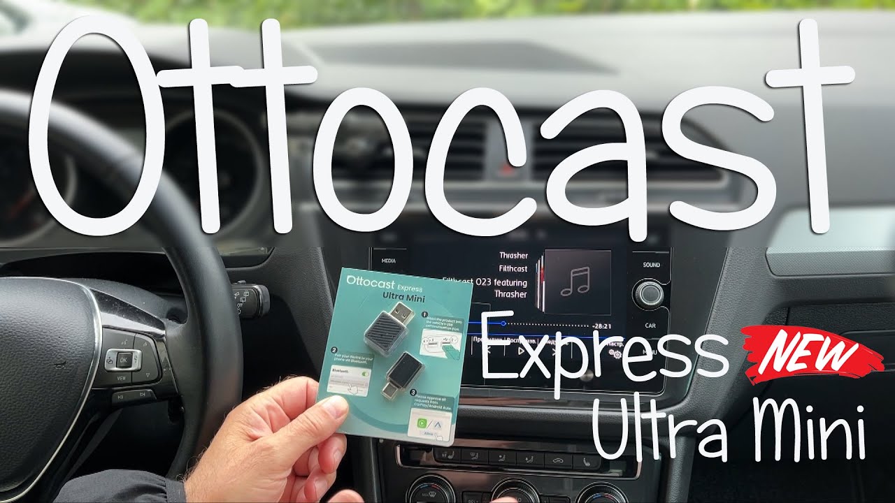 2025 Ottocast Ultra Mini Wireless CarPlay Android Auto