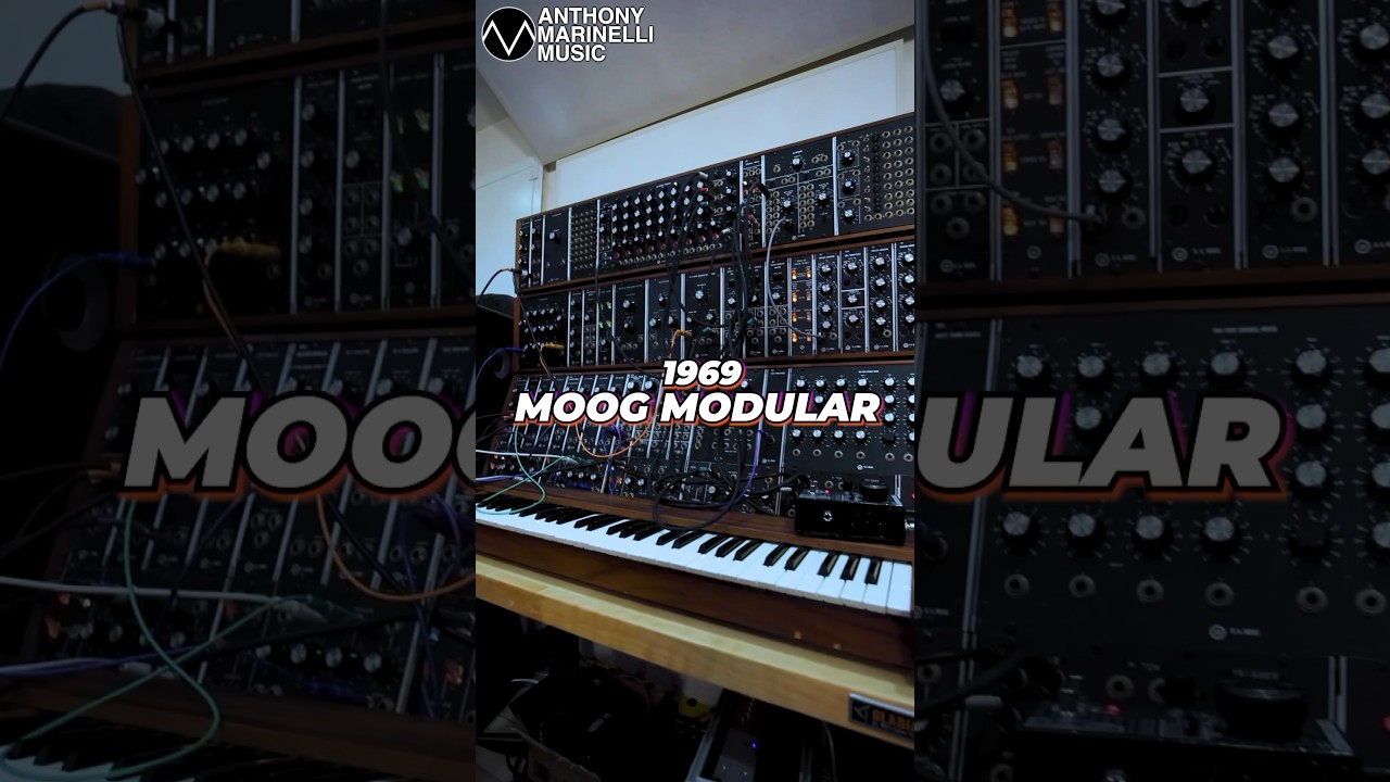 Знакомьтесь, мой модульный синтезатор Moog IIIc 1969 года. С него всё и началось. @RosenSound!