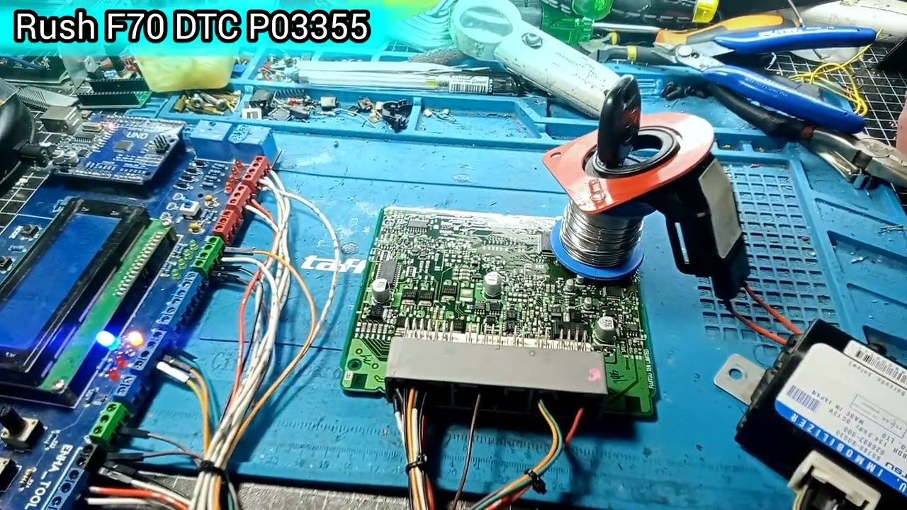 ECU RUSH F700 DTC P0335 CRANKSHAFT SIGNAL