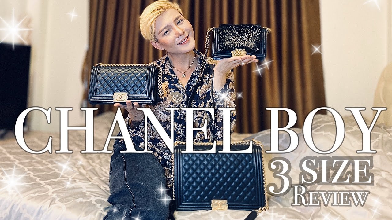 CHANEL BOY 8 / 10 / 12 size review | Bryan Tan