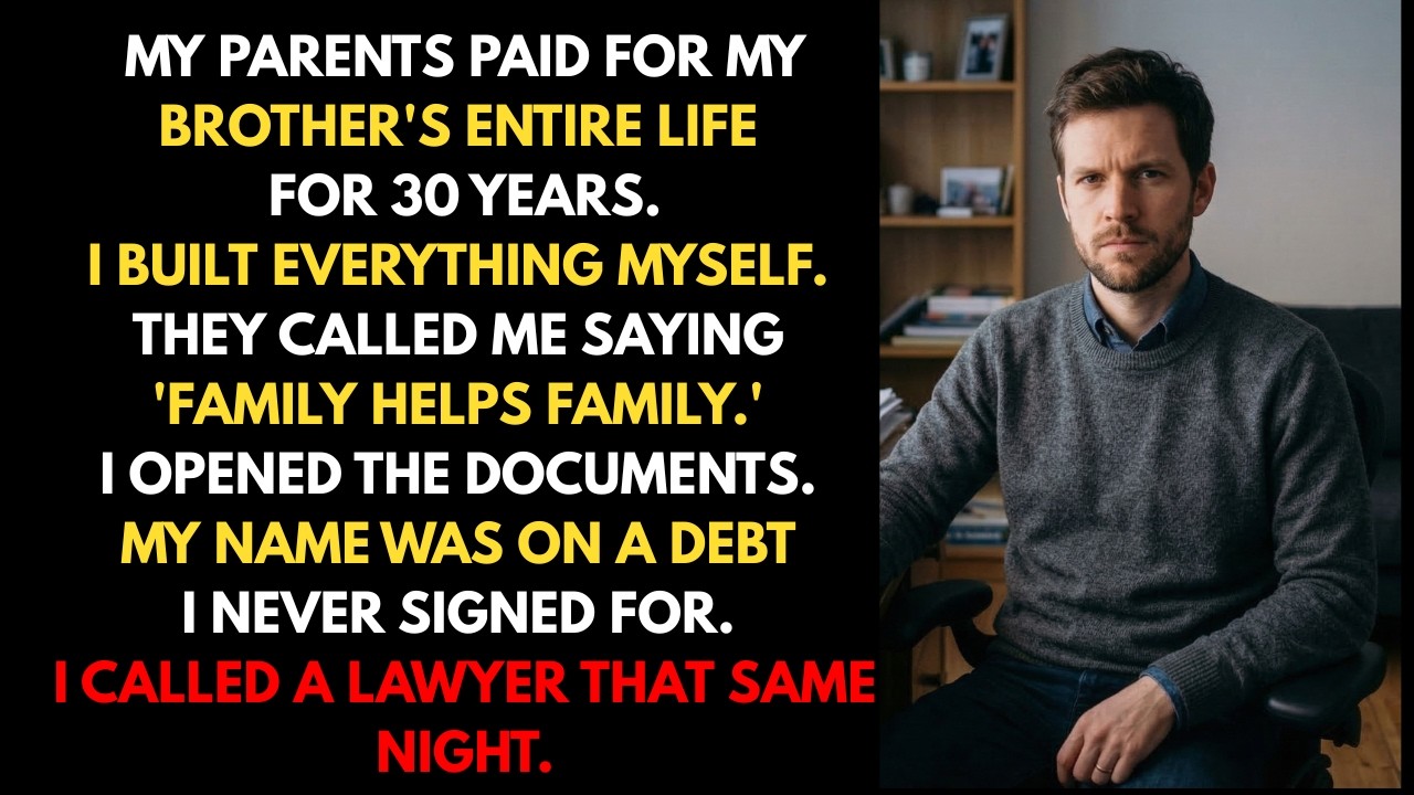 My Parents Funded My Brother's Life for 30 Years. Then I Found My Name on a Debt I Never Signed.