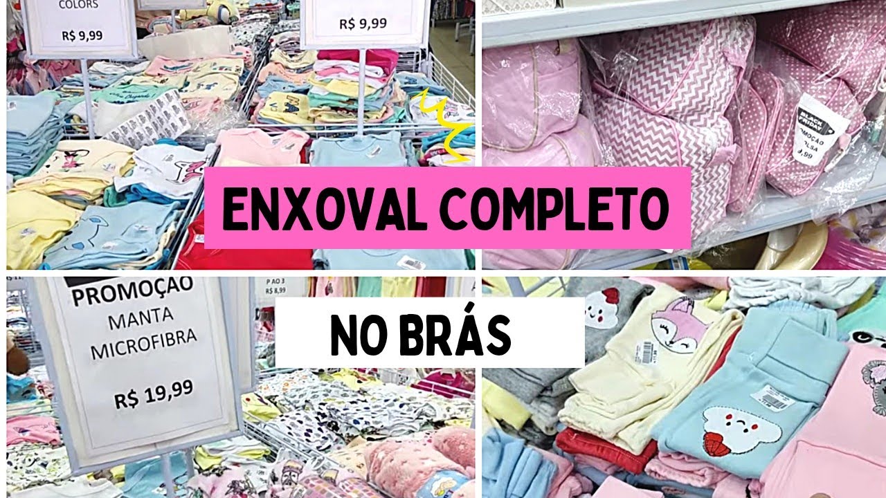 COMPRANDO O ENXOVAL DA BEBE NO BRÁS 💞MUITA COISA LINDA |VALEU APENA ? QUANTO GASTAMOS ?