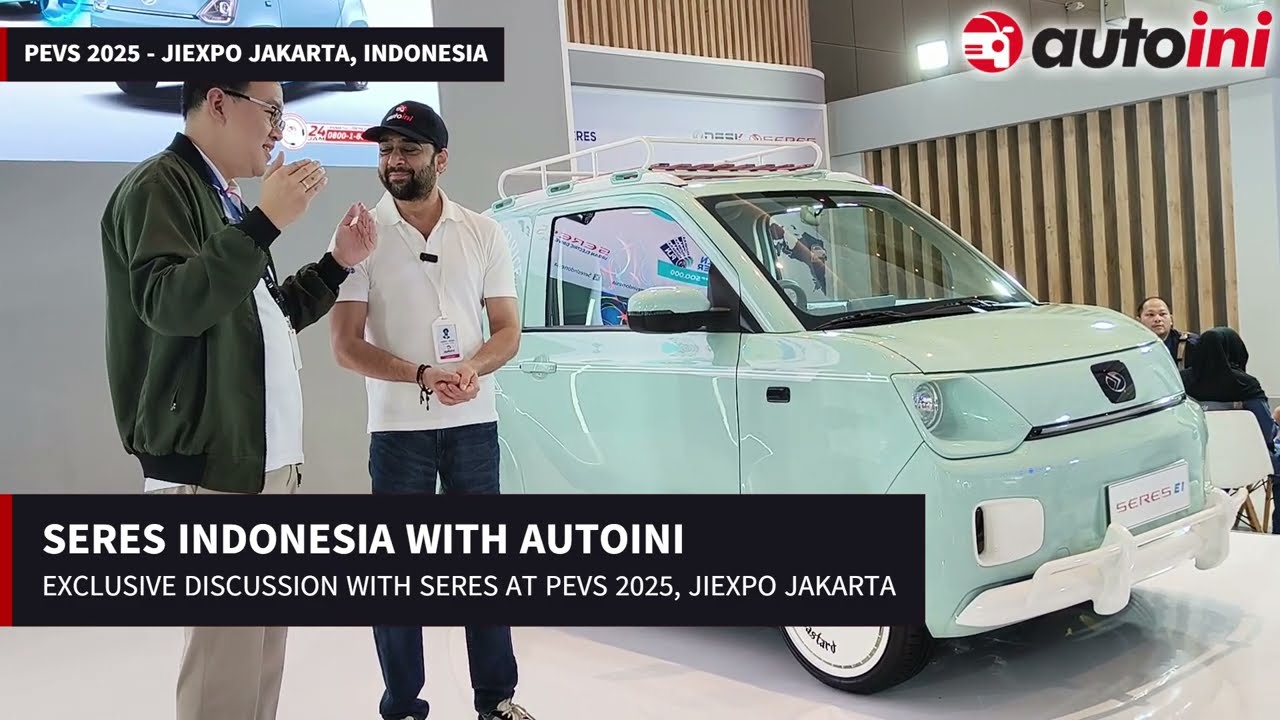 Autoini&rsquo;s Exclusive Interview with SERES E1 at PEVS 2025, Indonesia @autoini @SeresIndonesia