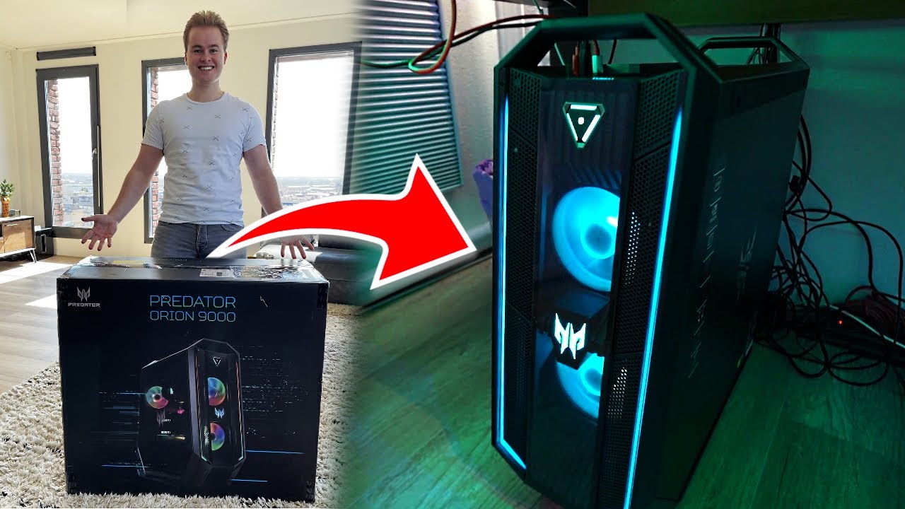 DIT IS MIJN NIEUWE €5000 GAMING PC! 😍