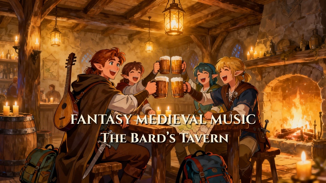 Fantasy Medieval Music for Focus & Calm | The Bard’s Tavern