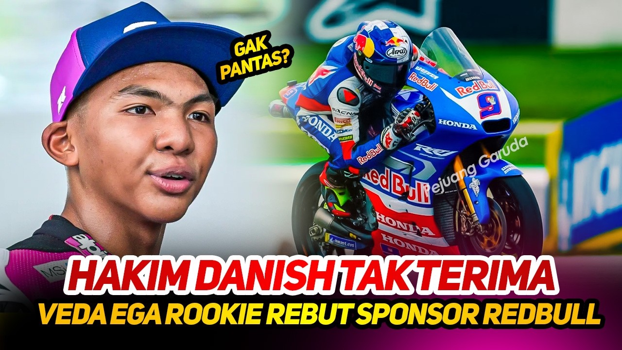 HAKIM DANISH KUTUK KERAS🔥DETIK-DETIK VEDA EGA PRATAMA REBUT SPONSOR BESAR REDBULL~JALUR ROOKIE MOTO3