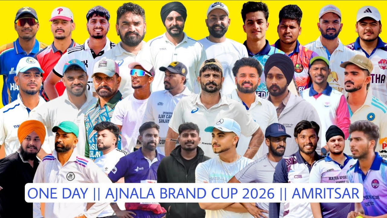 🔴 Live || One Day || Ajnala Cosco Cricket Cup 2026 || Amritsar || 5aab Sports Live