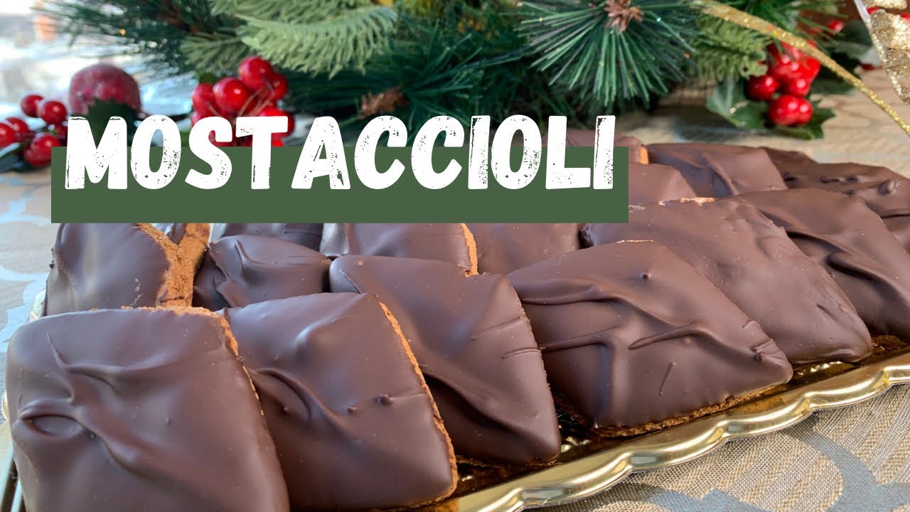 Mostaccioli - An Italian Christmas Cookie