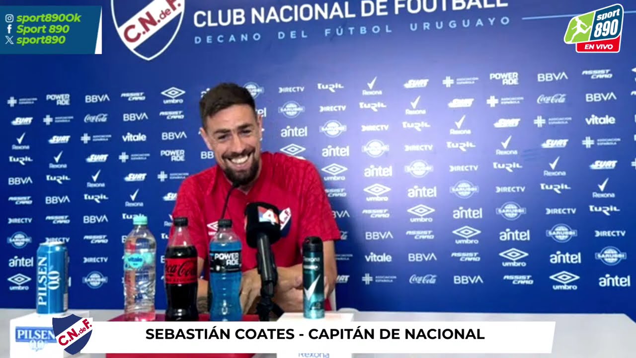 SEBASTIÁN COATES: CONFERENCIA DE PRENSA DE NACIONAL PREVIO A DISPUTAR LA SUPERCOPA
