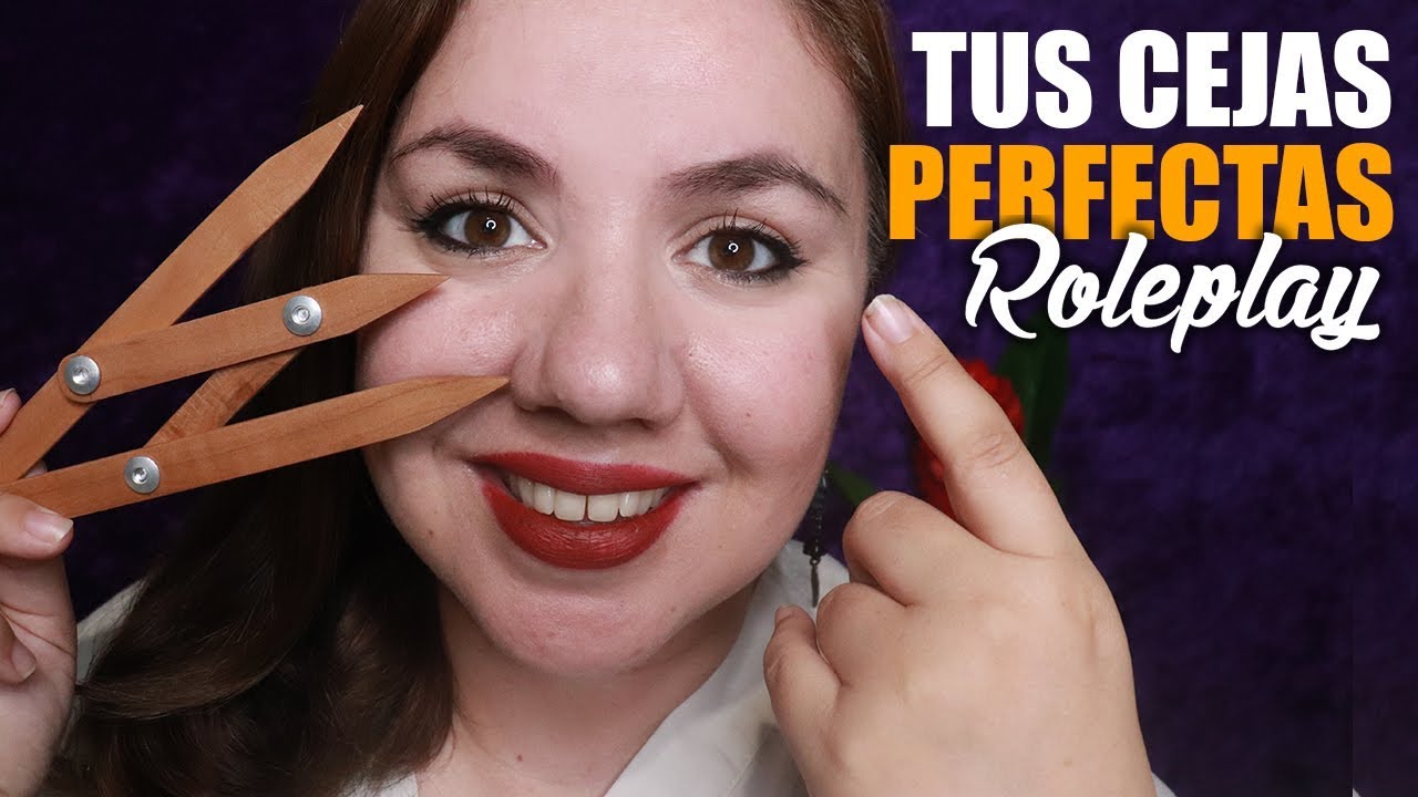 ASMR Español Te Hago las Cejas PERFECTAS con Microshading / Murmullo Latino