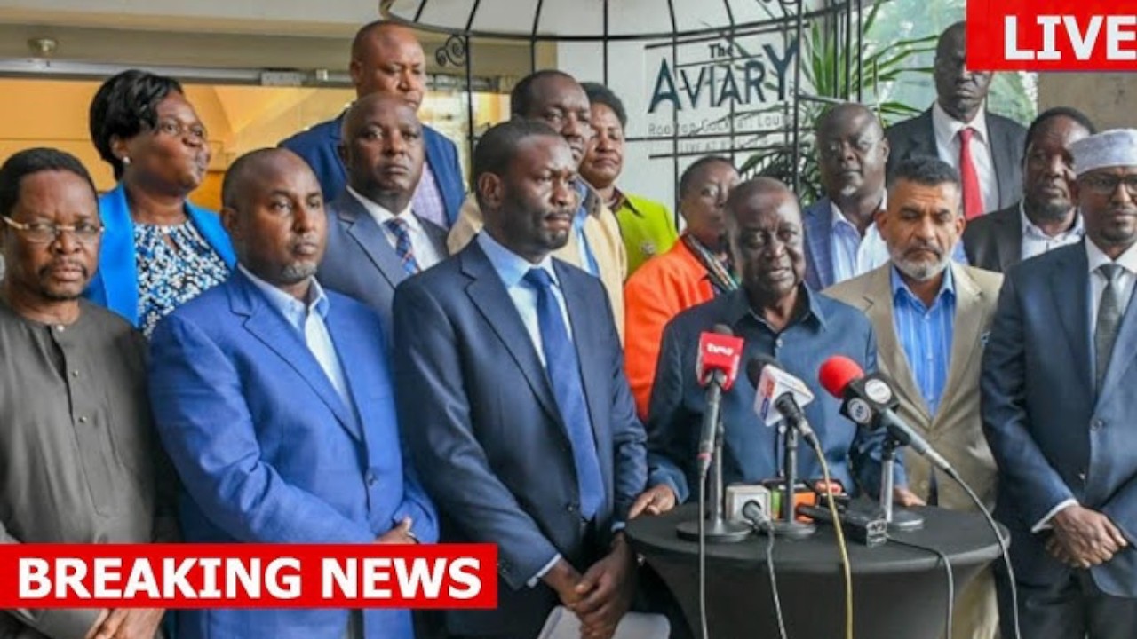 LIVE! ODM MEGA ANNOUNCEMENT AFTER CHASING SIFUNA FROM THE PARTY, SEND NEW MESSAGE TO SIFUNA