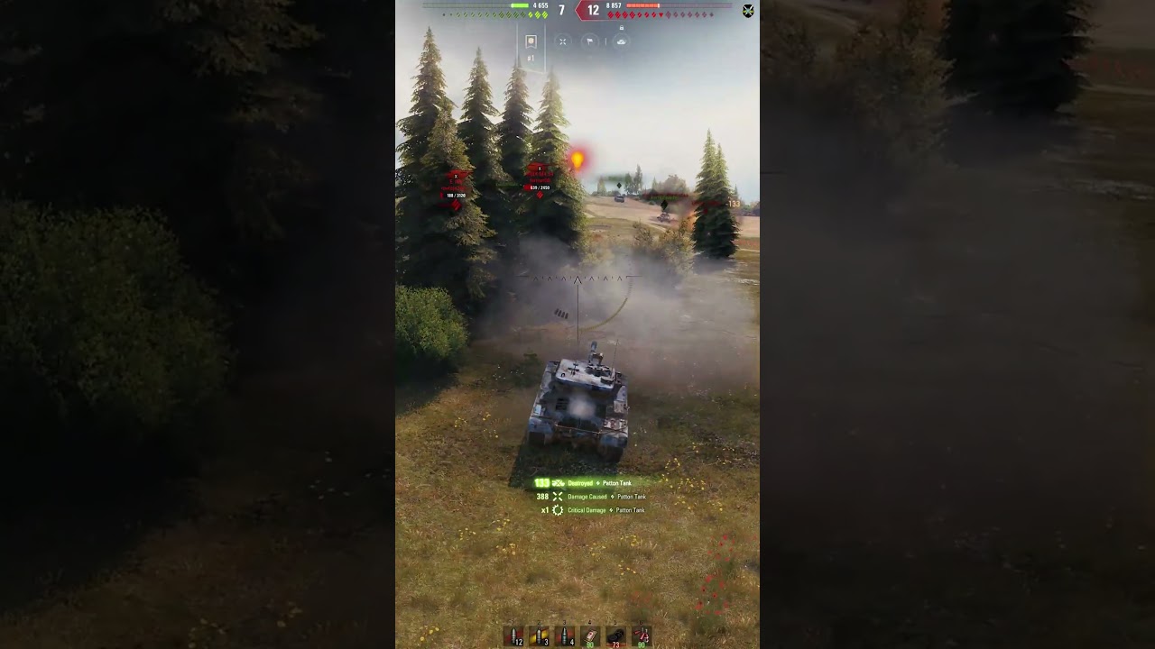 T57 Heavy video Radley Walters - Ace - High Caliber Ultra HD 4K | World of Tanks #Shorts 2