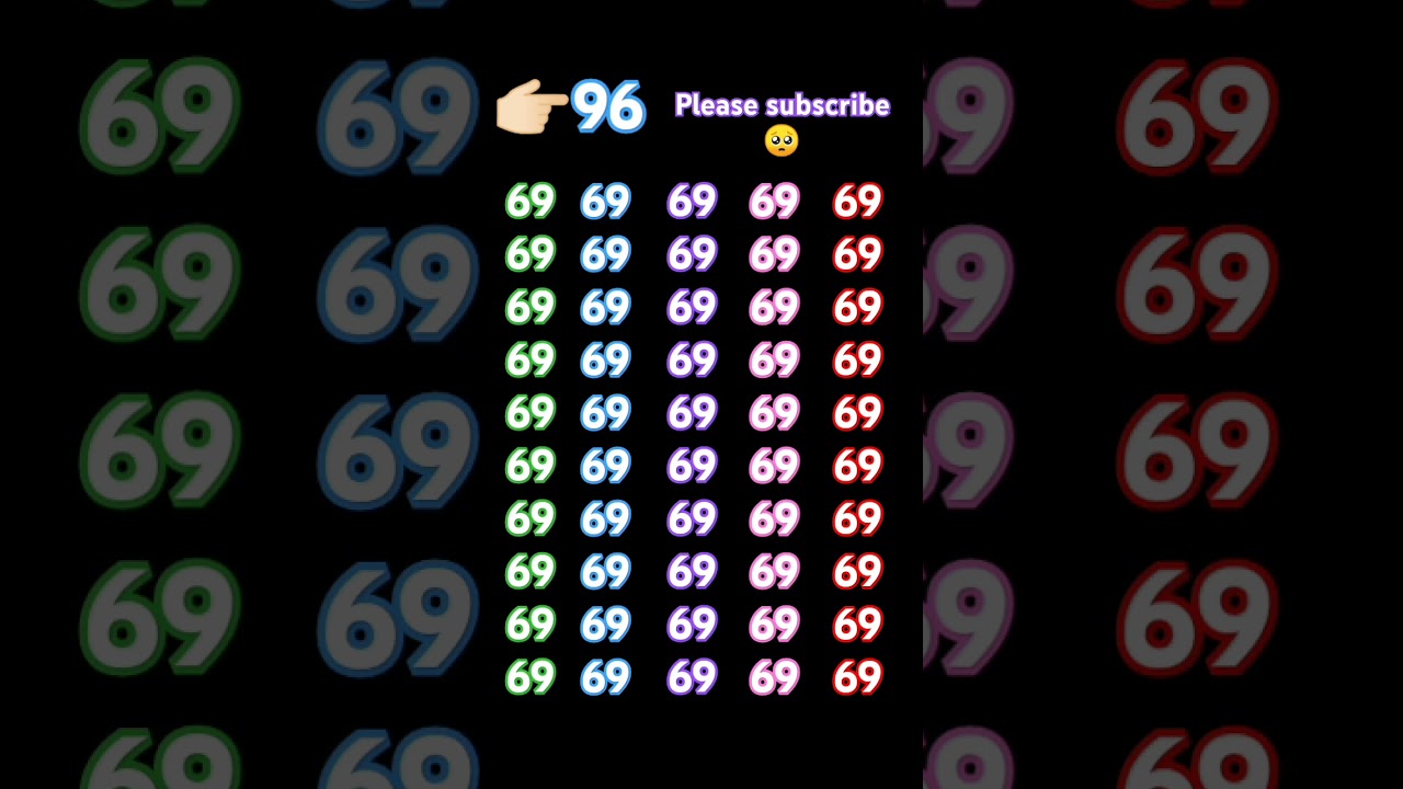 find the number👉 96.#shorts #numbers #viralshort