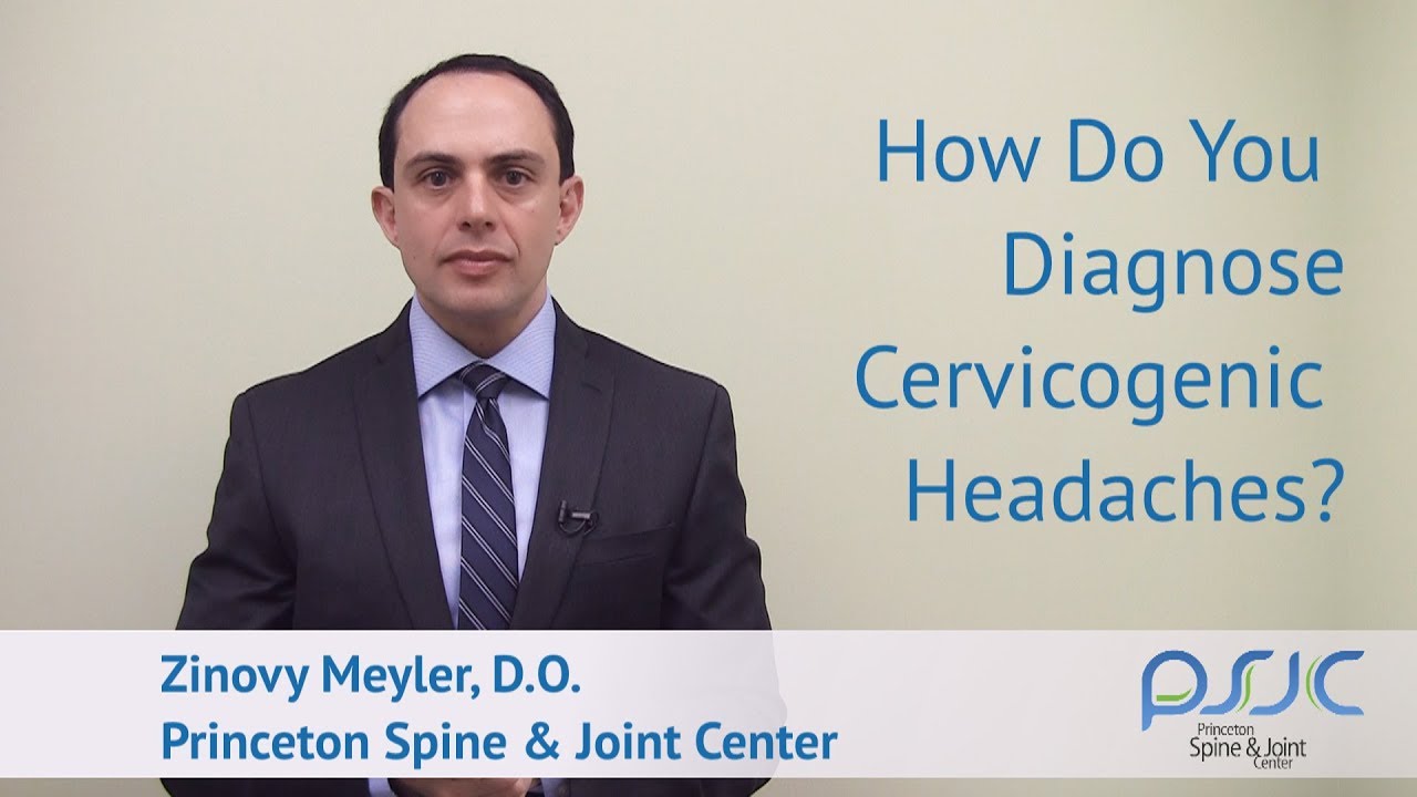 Cervicogenic Headache Diagnosis