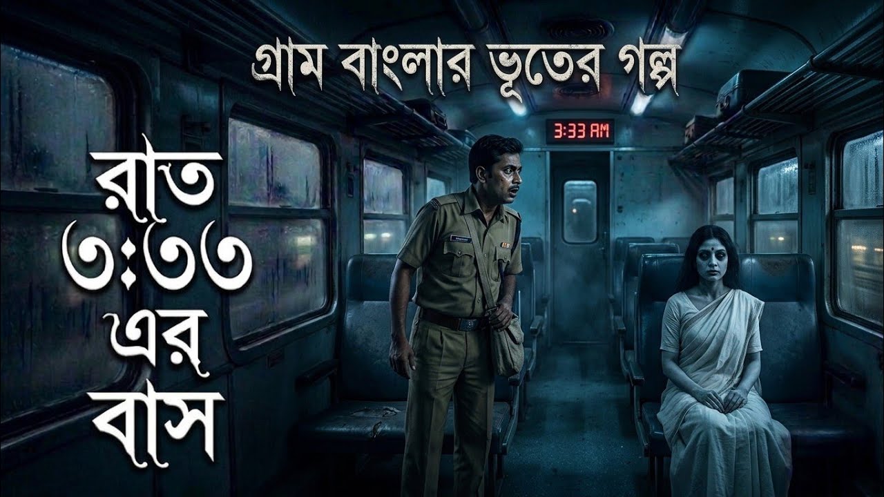 রাত ৩:৩৩ এর বাস [ গ্রাম বাংলার ভূতের গল্প ] Gram Banglar Vuter Golpo | #vutfm #bhootfm 