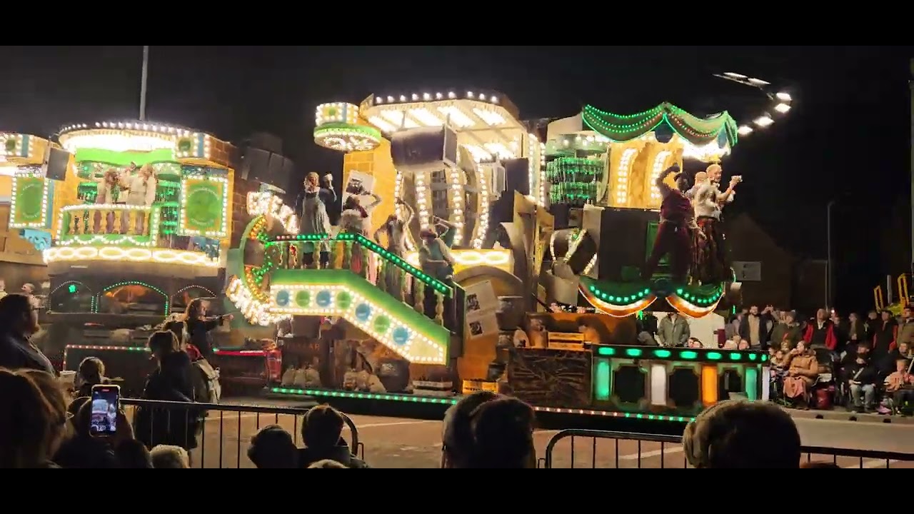 Vagabonds Carnival Club - Green Dragon - Bridgwater Carnival 2024.