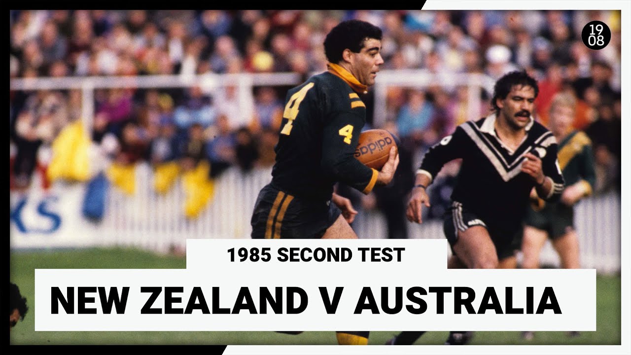 New Zealand v Australia | 1985 Second Test | Full Match Replay | NRL Throwback