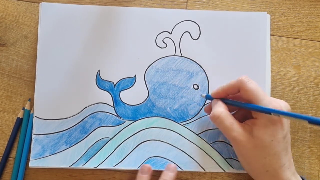 Disegniamo insieme Balena