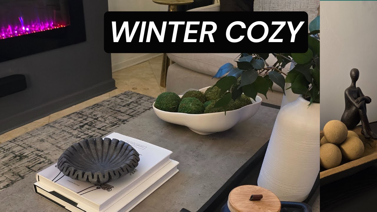 Winter Decorating Ideas for a Cozy Elegant Home | Simple Styling That Works