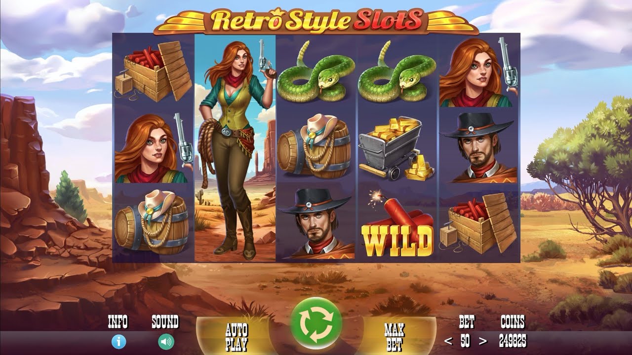 Cowboy Slot | Pixi.js + TypeScript | Slot Machine Game Demo