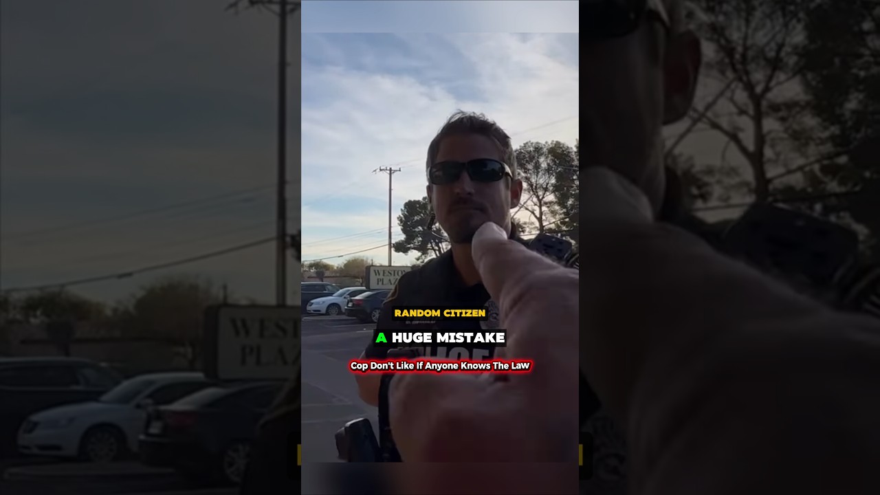 🤬 Полицейский пойман с поличным при попытке незаконного ареста #карма #полиция #коп #перваяпоправка