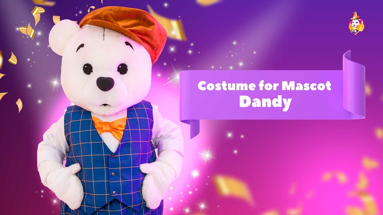Costume for Mascot &ldquo;Dandy&rdquo; 👔 | Premium Mascot Outfit for Brands, Events & Marketing