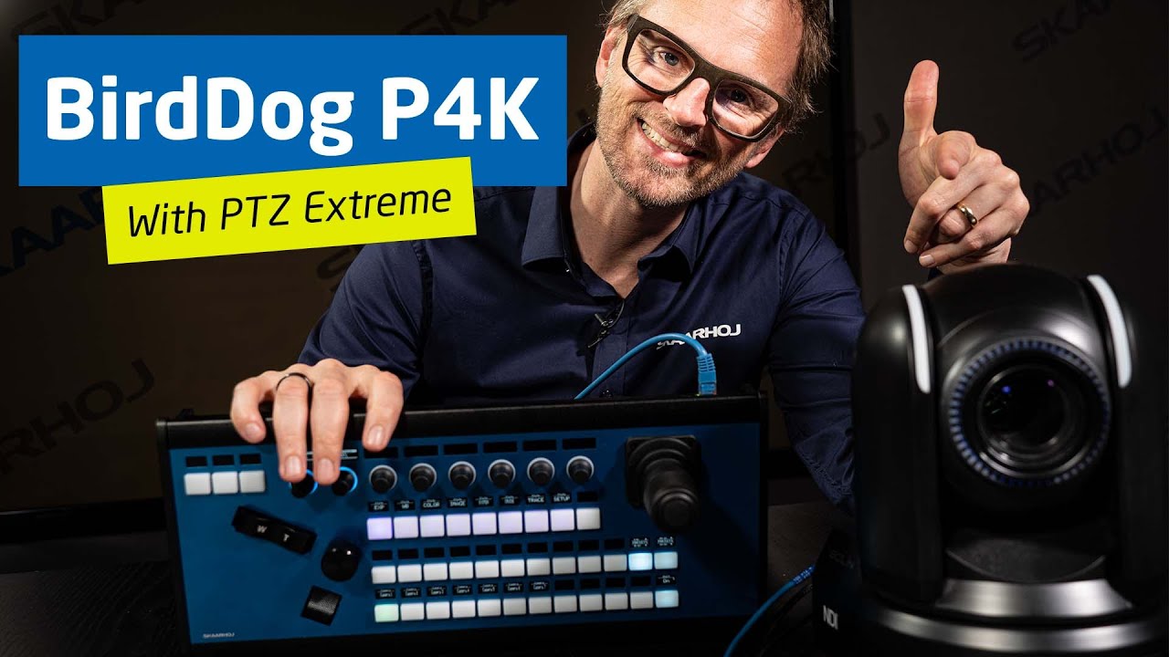LEGACY - Get the most out of your BirdDog P4K PTZ with a SKAARHOJ Controller