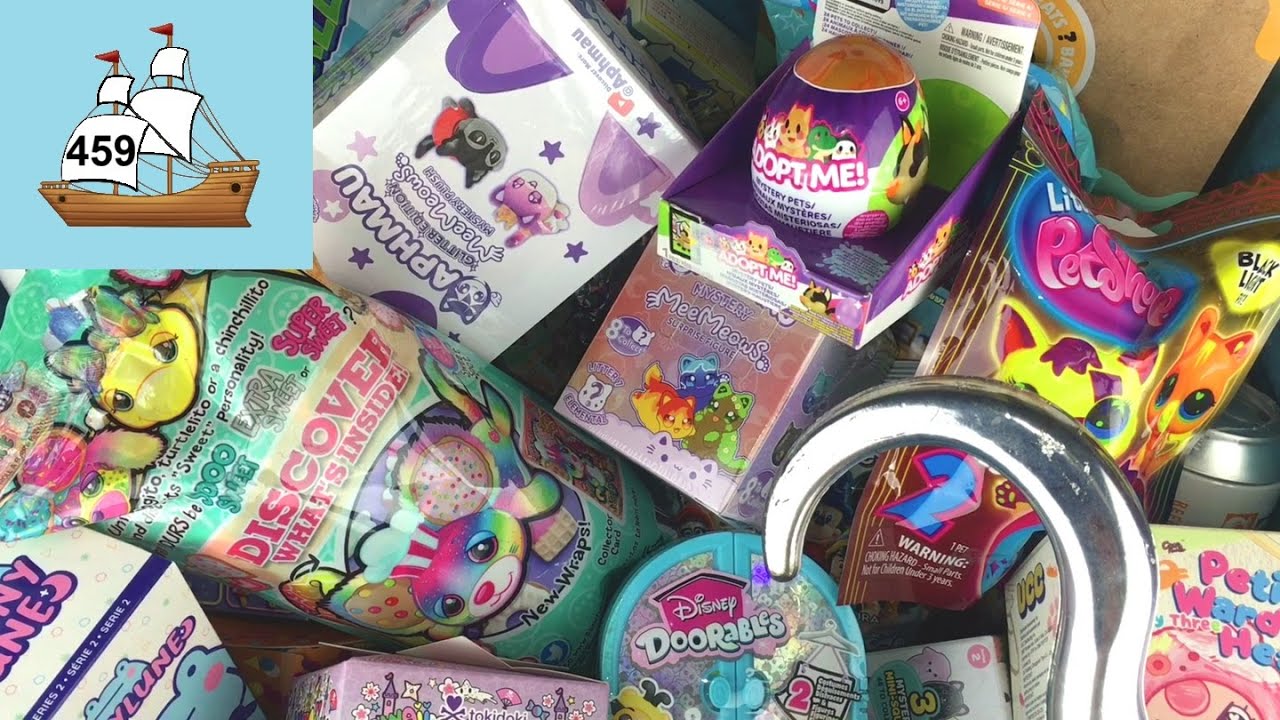 Набор Blind Bag Ship #459 Aphmau Mystery MeeMeows, Cutetitos Cookieitos, Tokidoki, Disney LEGO, V...