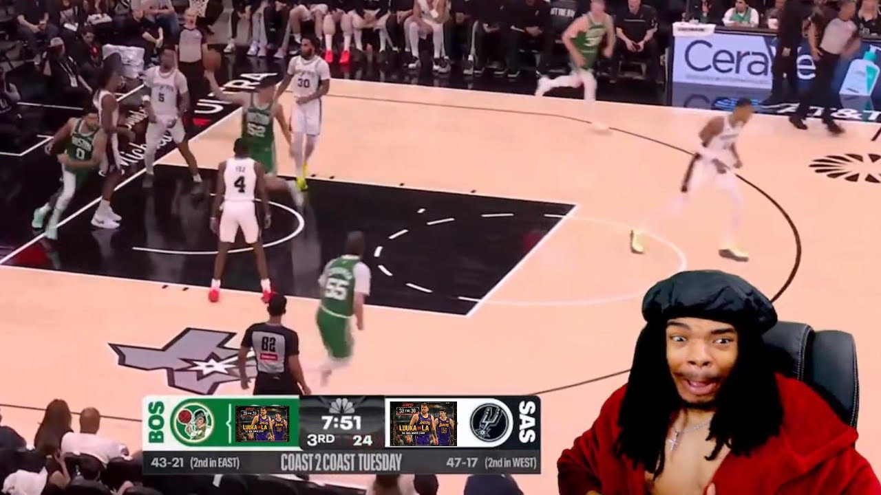 WEMBY ON A TERROR!!! Spurs vs Celtics NBA Highlights March 11th, 2026 (reaction)