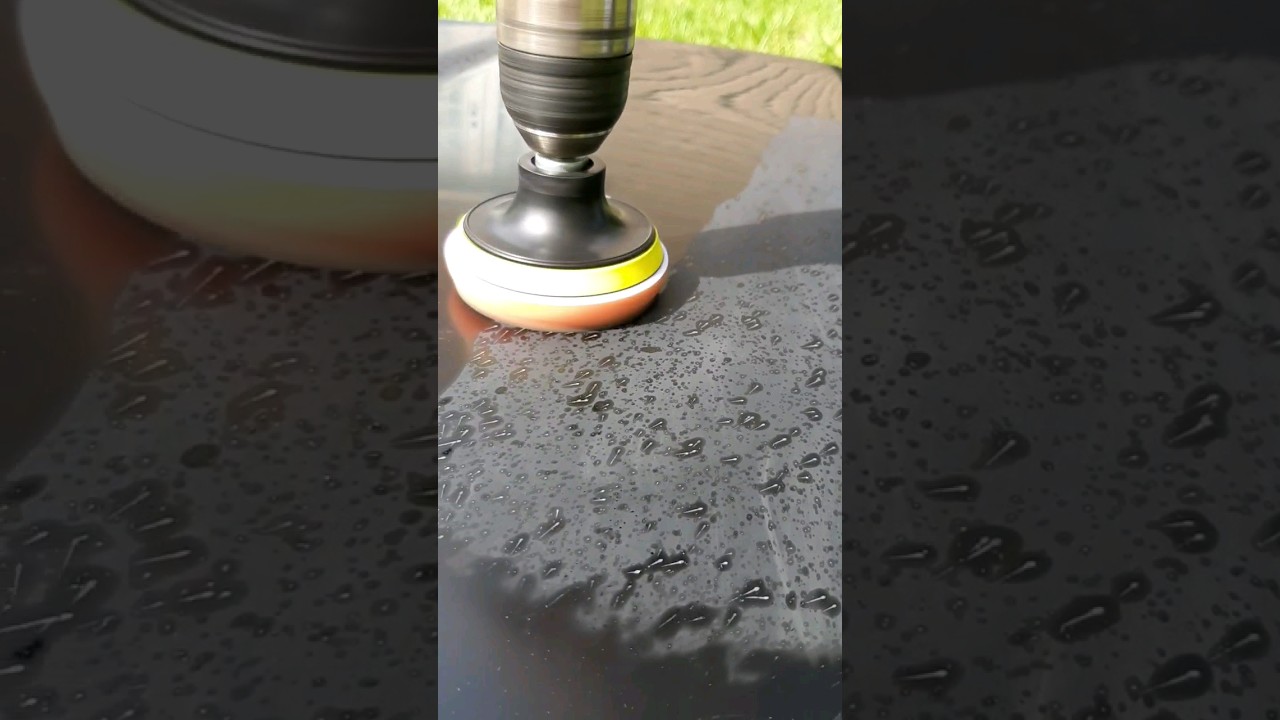 Polishing a Rattle Can Paint Job #rattlecan #paintjob #turbocan #rustoleum #polish