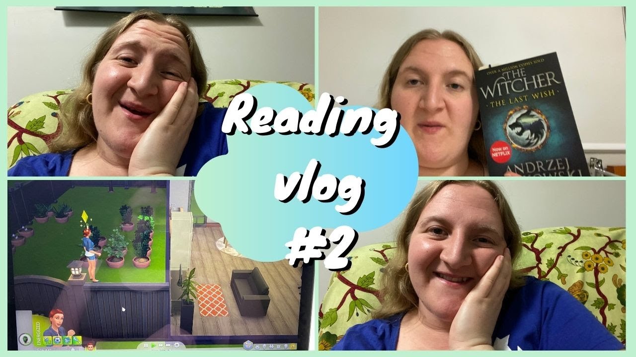 WEEKEND READING VLOG #2 // Outlander, The Sims 4, The Last Wish