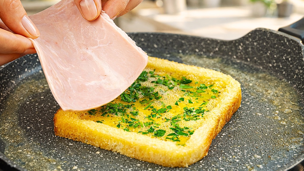 So lecker hast du noch nie gefrühstückt – einfacher Toast-Trick!