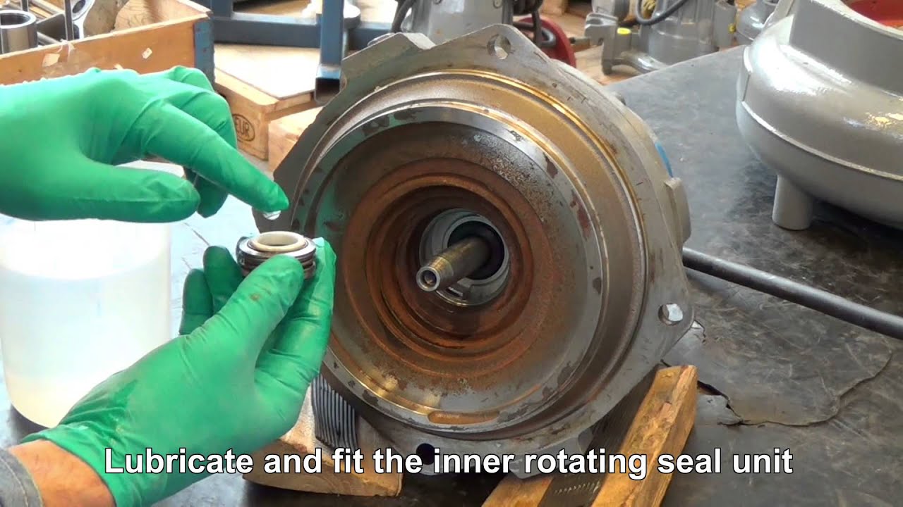 How to Replace the Griploc Seal on Flygt 3085, 3102, & 3127 Pumps