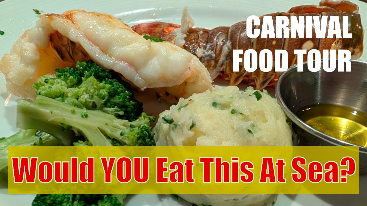 Carnival Luminosa Transpacific Cruise FOOD TOUR