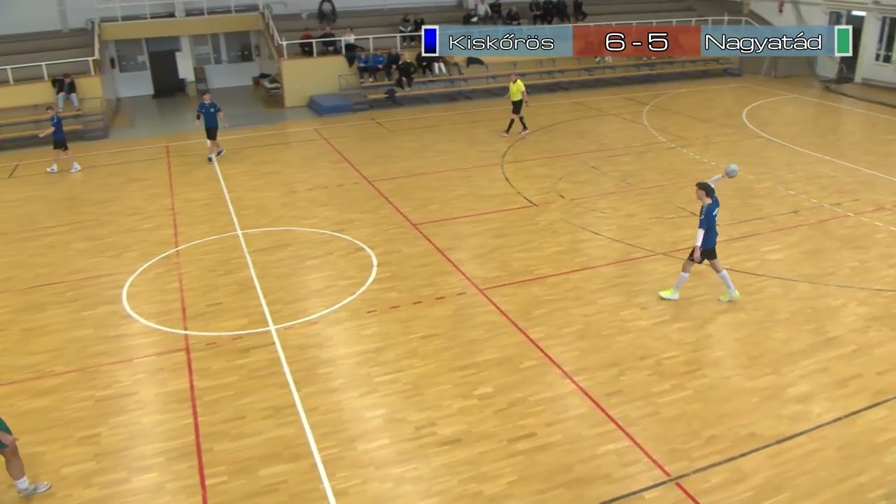 KISKŐRÖSI KSK-NAGYATÁDI RKC SE U-20-AS KÉZILABDA-MÉRKŐZÉS