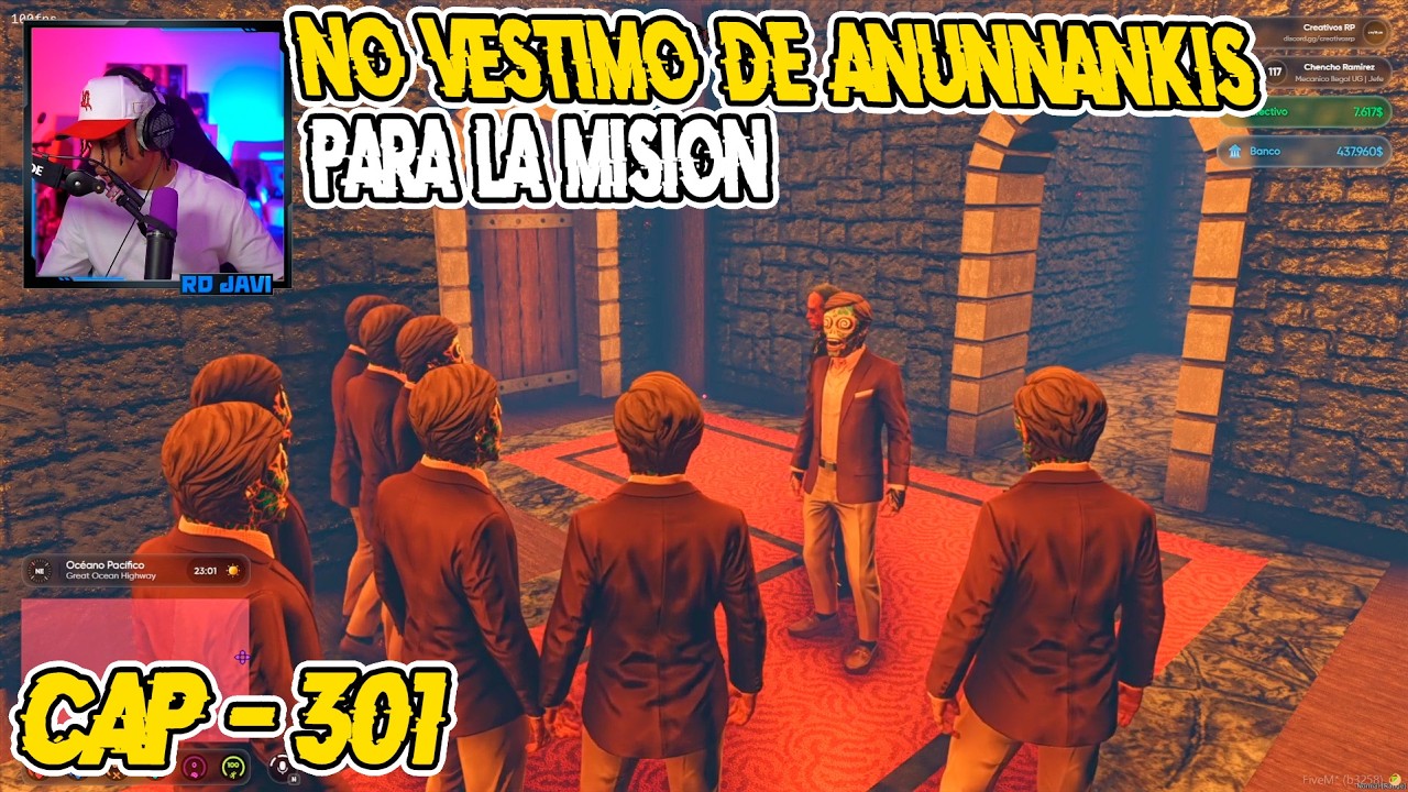 RDJavi: No Vestimo de Anunnanki Para la Mision