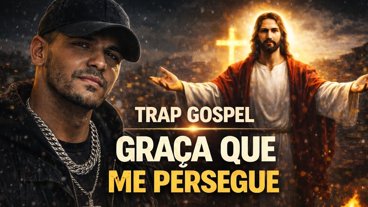 GRAÇA QUE ME PERSEGUE | Trap Gospel Motivacional 2026